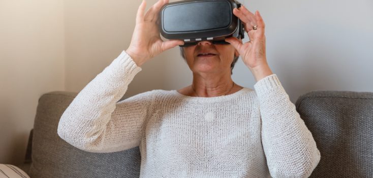 Mit VR-Brille und Tablet für bessere Lebensbedingungen